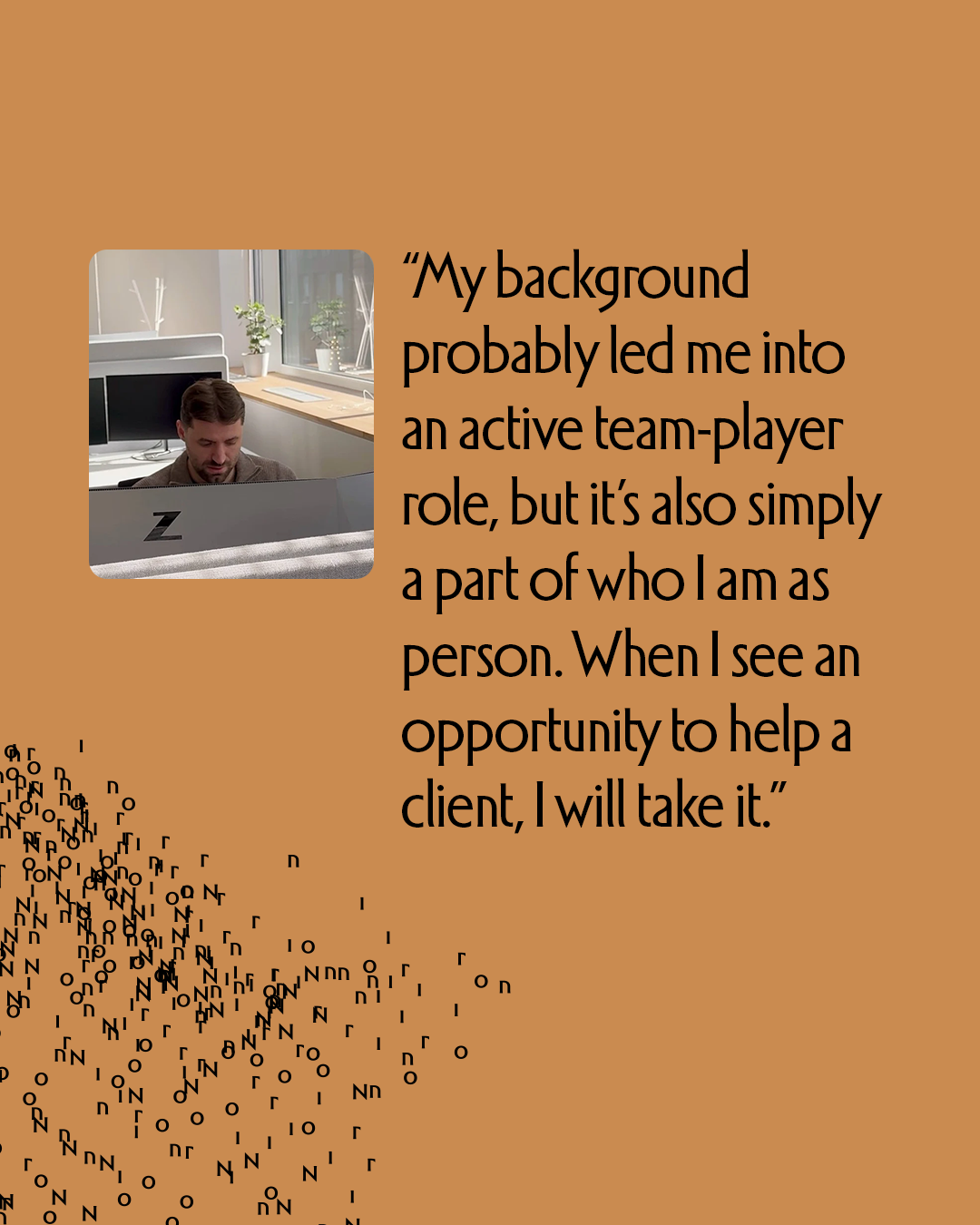 Kron Rexhepi delivers results as the go-between for clients and teams