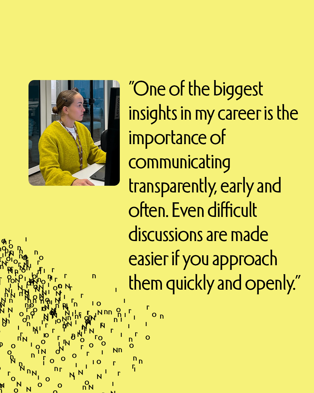 Nea Tamminen delivers results through clear communication