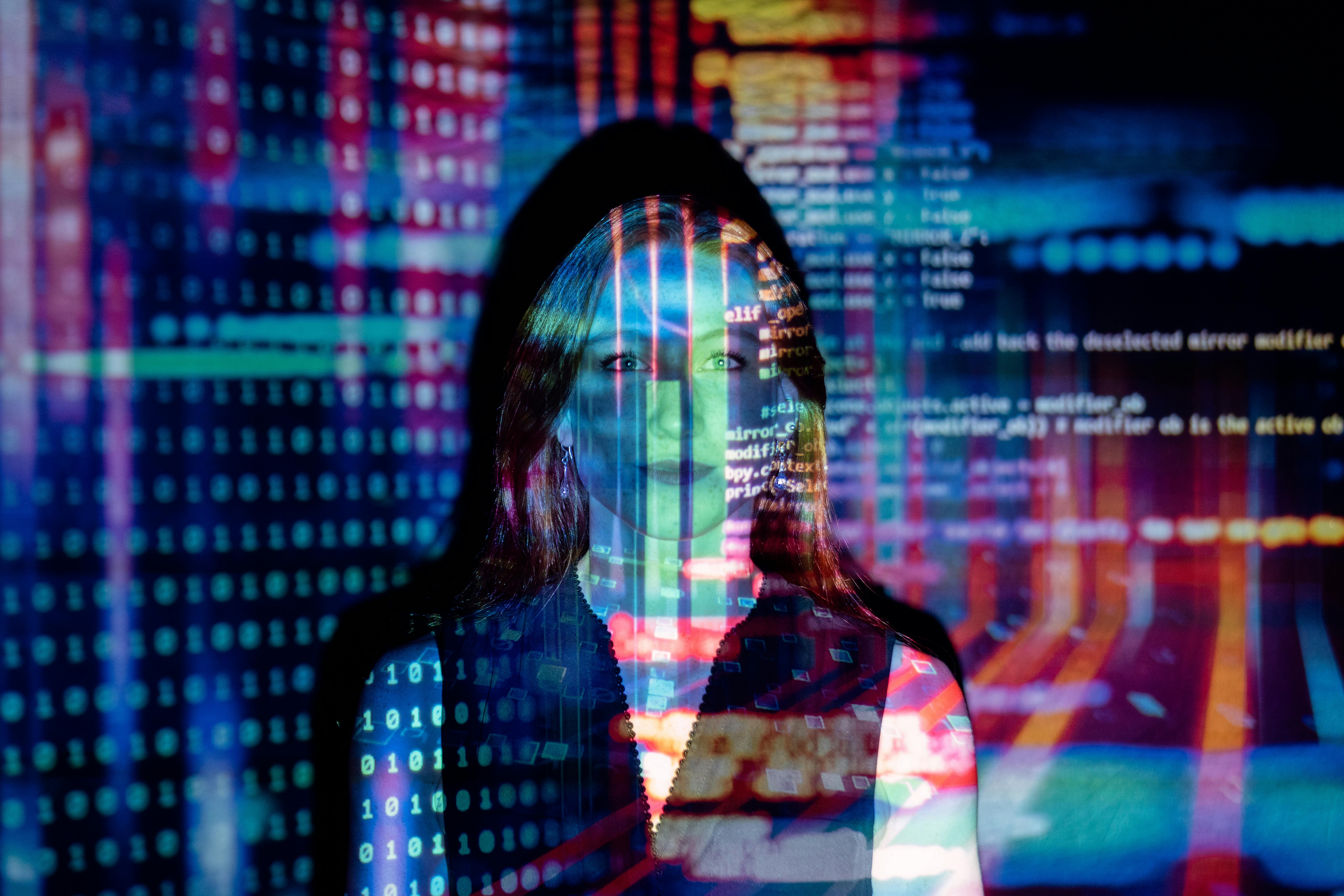 Data and a women